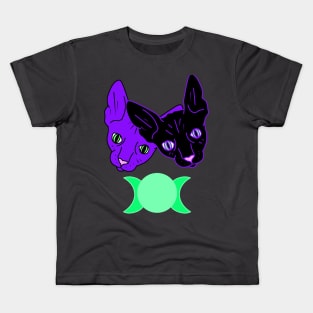 Double cat Kids T-Shirt